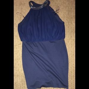 Navy Blue Dress